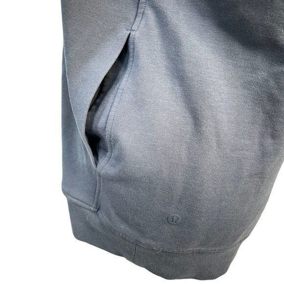 Lululemon Men's City Sweat Hoodie Iron Blue Size Small - Picture 8 of 9